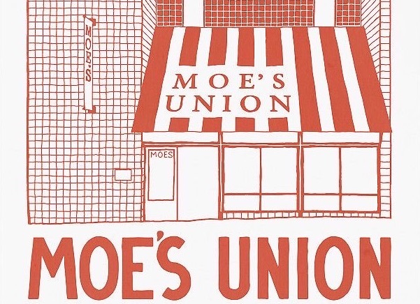 Moe's Books Union Poster