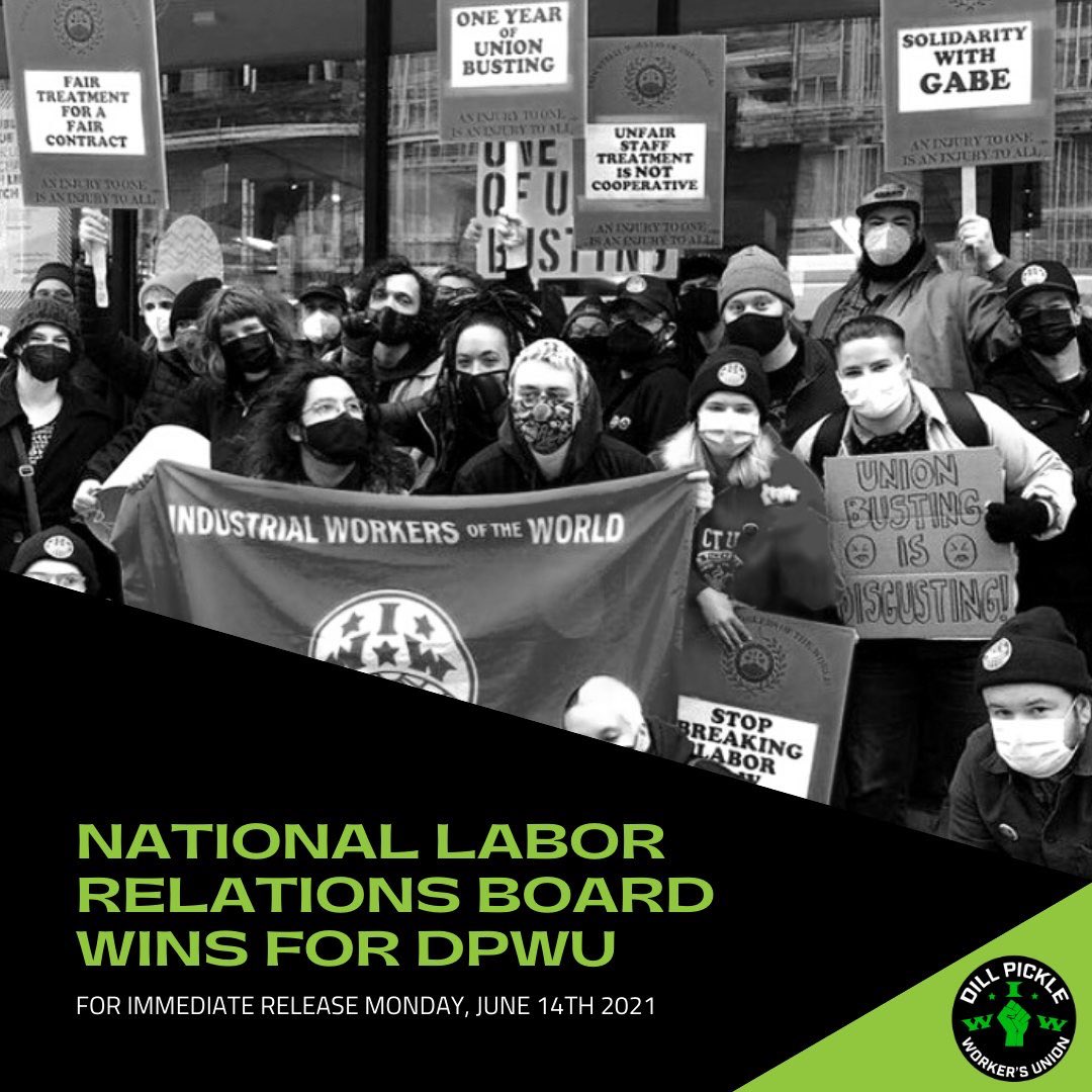 NLRB Wins for Dill Pickle Worker's Union