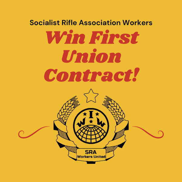SRA Workers United Win Contract