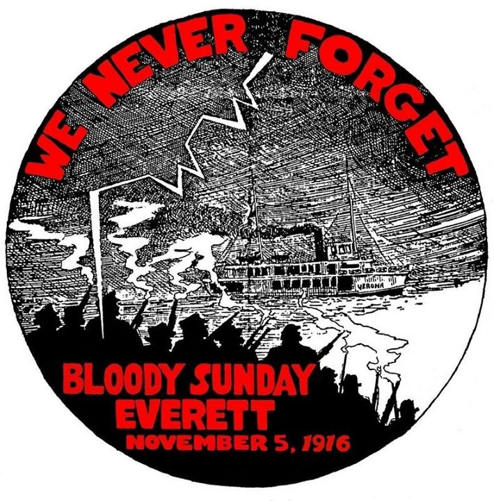 We Never Forget Blood Sunday. From the IWW Materials Preservation Project.