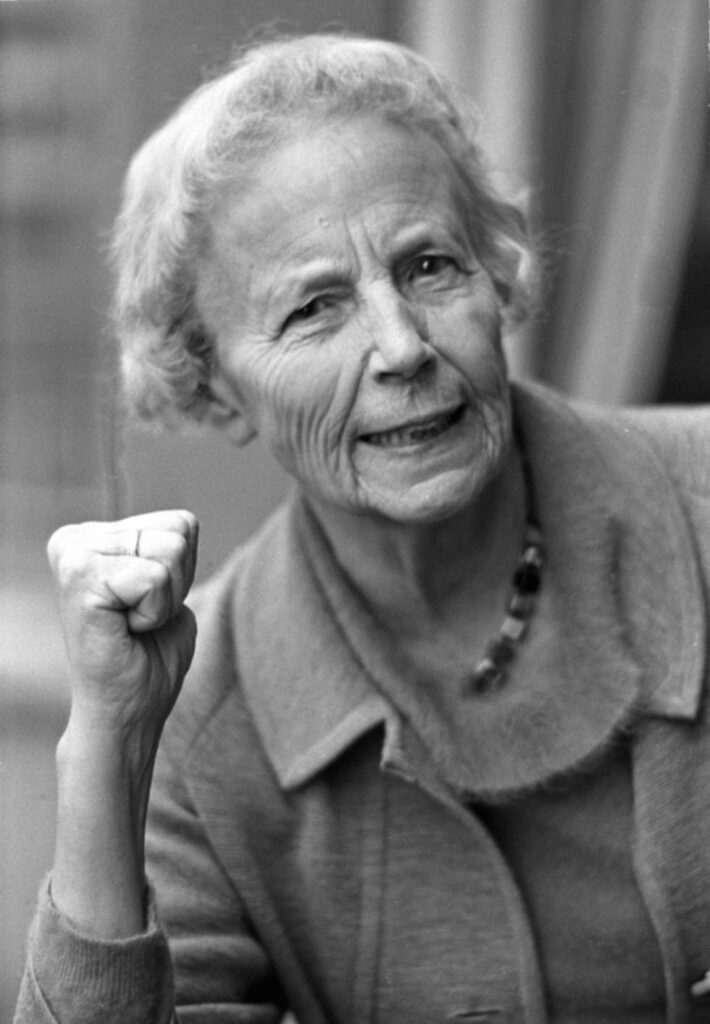 The syndicalist and sex educator Elise Ottesen-Jensen, known as “Ottar”. As early as the 1920s, Ottar emphasized that labor movements cannot achieve the liberation of humanity until trade unions break their internal male dominance. Photo: Arbetaren.
